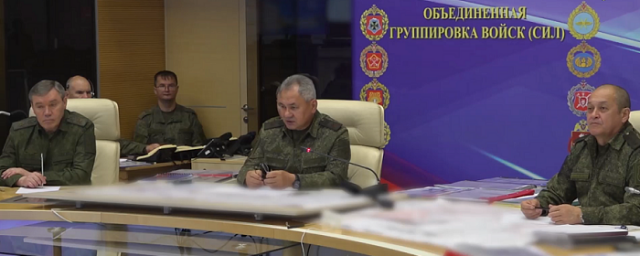 РОСТОВ. Министр обороны Шойгу в Ростове провел совещание по обстановке в зоне СВО