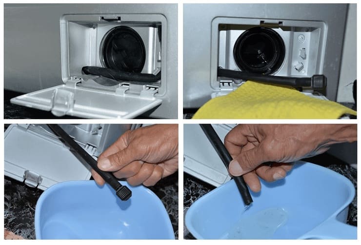 Что делать если не сливает стиральная машинка и как самому слить воду из бака