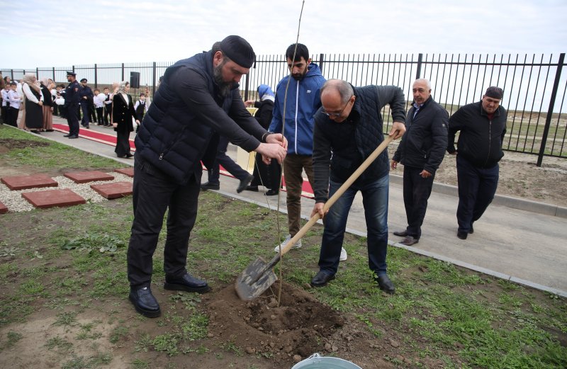 ЧЕЧНЯ. В Грозненском районе высадили сад Памяти погибших участников СВО