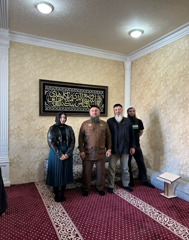 ЧЕЧНЯ. В Гудермесе приняла Ислам жительница города Анапа Краснодарского края