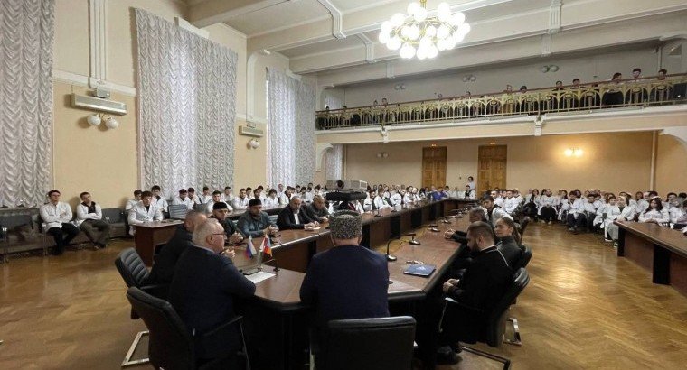 ЧЕЧНЯ. Чеченская делегация посетила Северо-Осетинскую государственную медицинскую академию