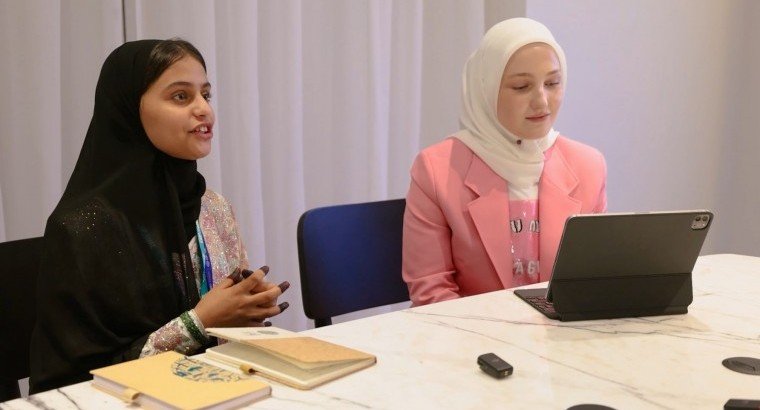 ЧЕЧНЯ. Хадижат Кадырова провела встречу с послом молодежи по устойчивому развитию ОАЭ
