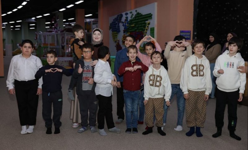 ЧЕЧНЯ. Хутмат Кадырова для детей с ОВЗ устроила благотворительную акцию
