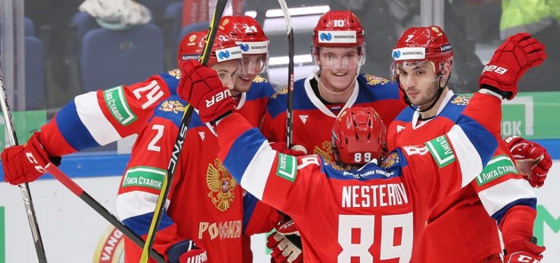 Российская сборная стала победителем Кубка Первого канала по хоккею