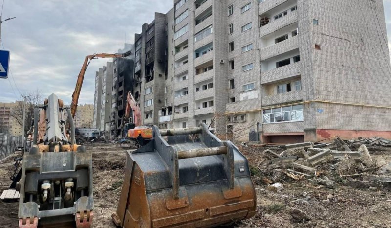 КРАСНОДАР. Завершается восстановление многоквартирного дома в Ейске, пострадавшего от падения истребителя СУ-34