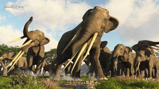 Ученые назвали причину исчезновения древних гигантских животных в палеолите