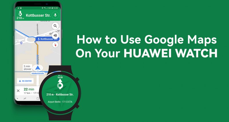 Google Maps для Huawei