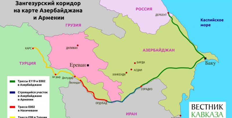 АЗЕРБАЙДЖАН. Баку: Ереван обязан открыть наземный доступ к Нахчывану