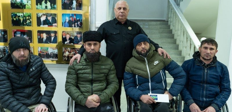 ЧЕЧНЯ. Фонд Кадырова оказал помощь инвалидам колясочникам