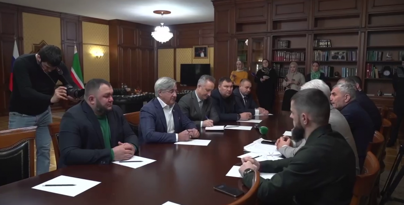 ЧЕЧНЯ. Председатель Правительства ЧР встретился с делегацией Татарстана