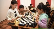 ЧЕЧНЯ.  Росгвардейцы провели новогодний шахматный турнир для подшефных школьников в Грозном