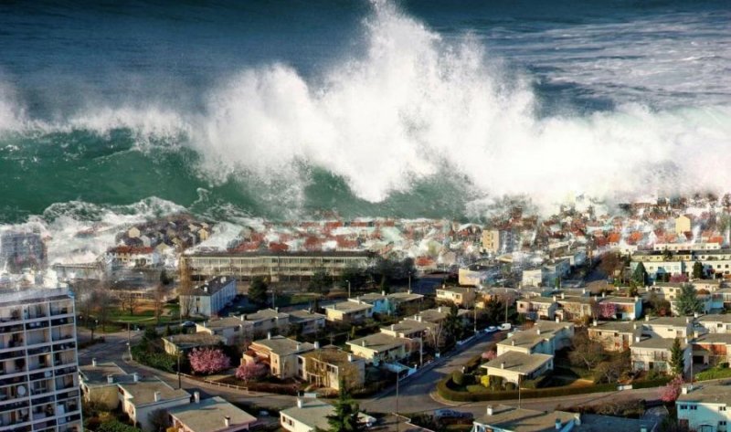 В Японии зафиксировано цунами высотой до 1,2 метра