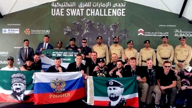ЧЕЧНЯ. Чеченский спецназ стал победителем Международной Олимпиады спец подразделений в Дубае