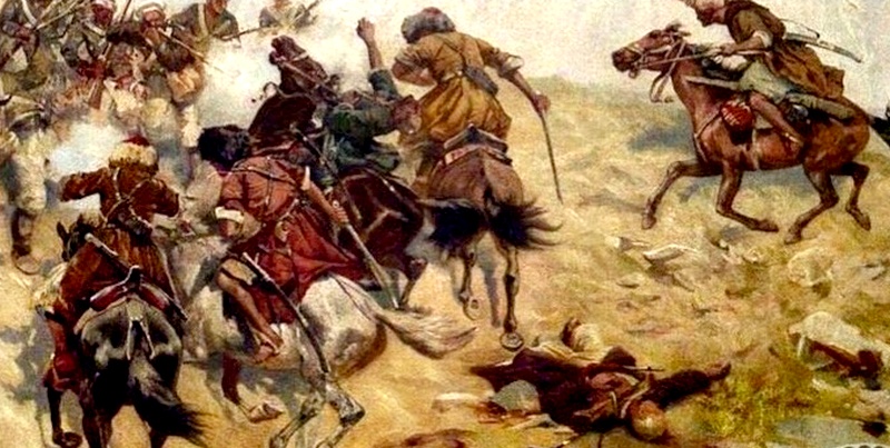 ЧЕЧНЯ. 1852 год. "Гурдалинское сражение" - одно из самых ожесточенных сражений Кавказской войны