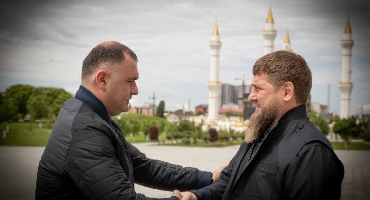 ЧЕЧНЯ. Алан Гаглоев поздравил Рамзана Кадырова с вручением ордена «За заслуги перед Отечеством» II степени