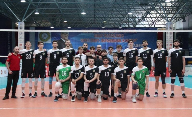 ЧЕЧНЯ. Чеченская сборная держала победу в матче 9-го тура чемпионата России по волейболу