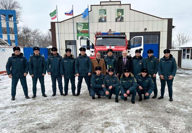 ЧЕЧНЯ. Чеченских пожарных отметили почетной грамотой Парламента региона