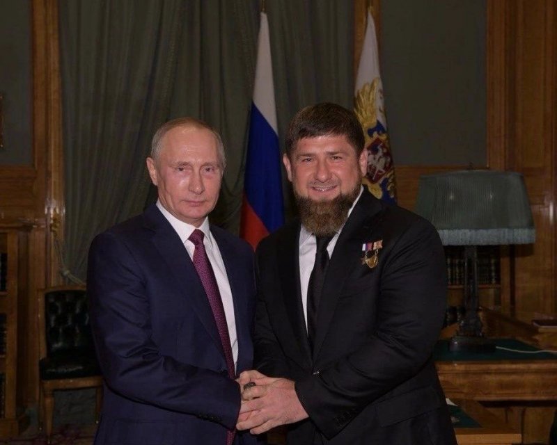 ЧЕЧНЯ. Рамзан Кадыров награжден орденом «За заслуги перед Отечеством» II степени