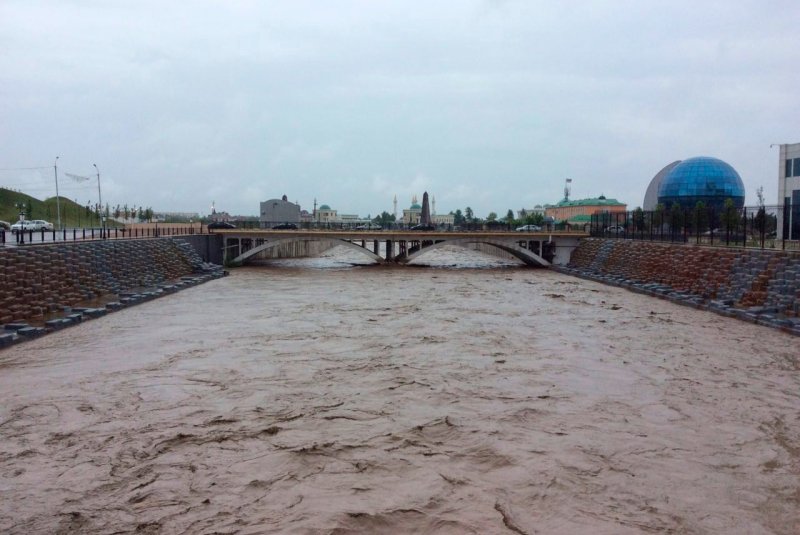 ЧЕЧНЯ. В Грозном планируют укрепить берегозащитные сооружения реки Сунжа