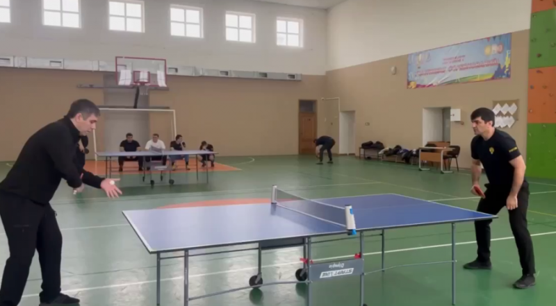 ЧЕЧНЯ. В Грозном прошел турнир по настольному теннису среди работников прокуратуры