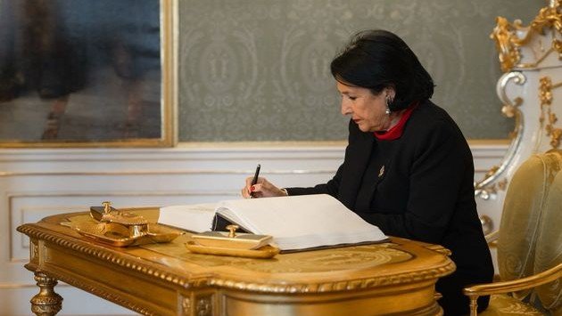ГРУЗИЯ. Президент Грузии начала процесс создания европейской платформы