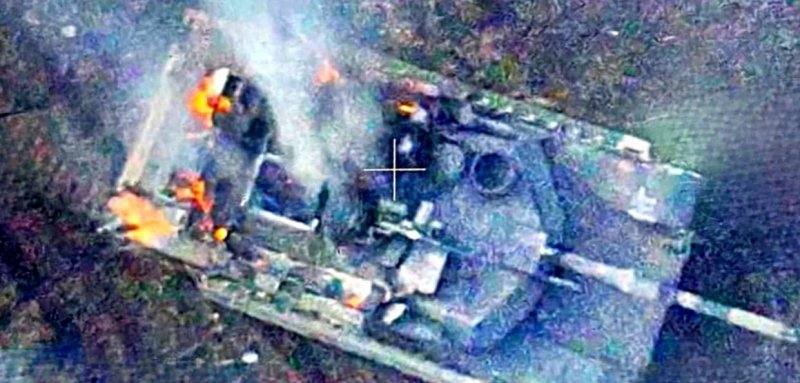 Выяснилось: первый подбитый в СВО танк «Абрамс» за $6 млн. стал жертвой БПЛА стоимостью в 50 тысяч рублей