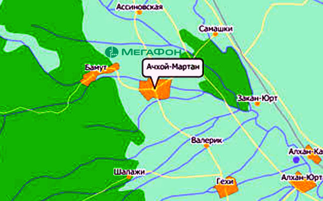 ЧЕЧНЯ. В Ачхой-Мартановском районе Чечни МегаФон нарастил скорость мобильного интернета