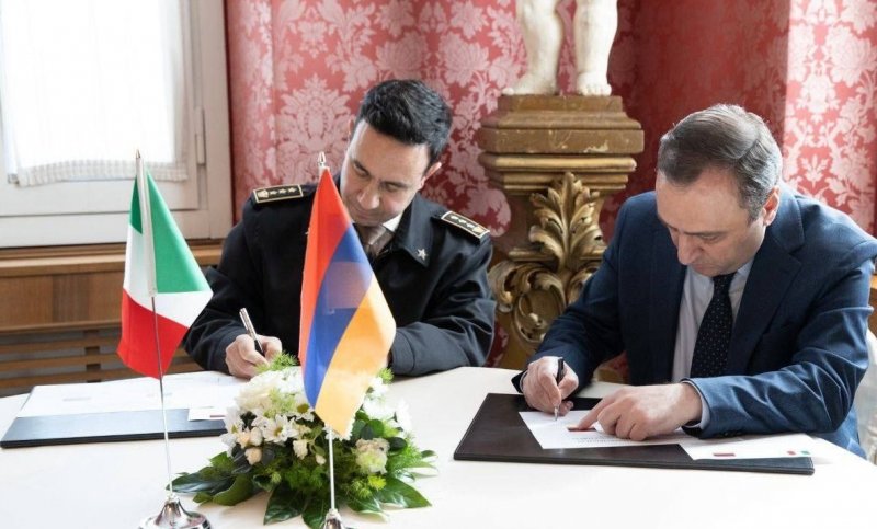 АРМЕНИЯ. Армения заключила с Италией программу военного сотрудничества