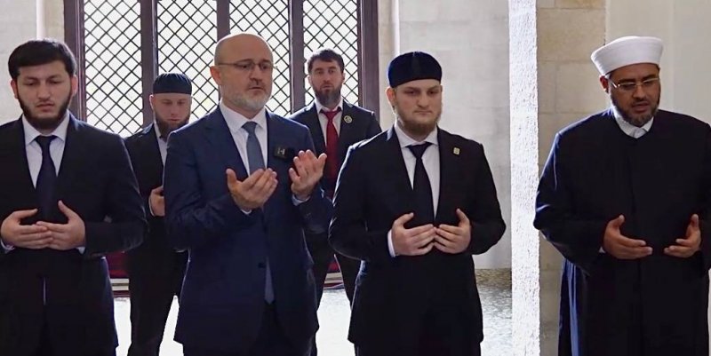 ЧЕЧНЯ. Ахмат Кадыров посетил в Иордании зиярт Пророка Шуайба (мир ему)