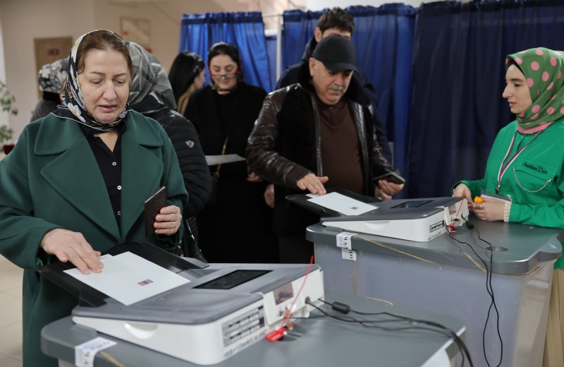 ЧЕЧНЯ. По итогам 1-го дня голосовани явка избирателей на выборы Президента РФ в регионе составила 55,63%