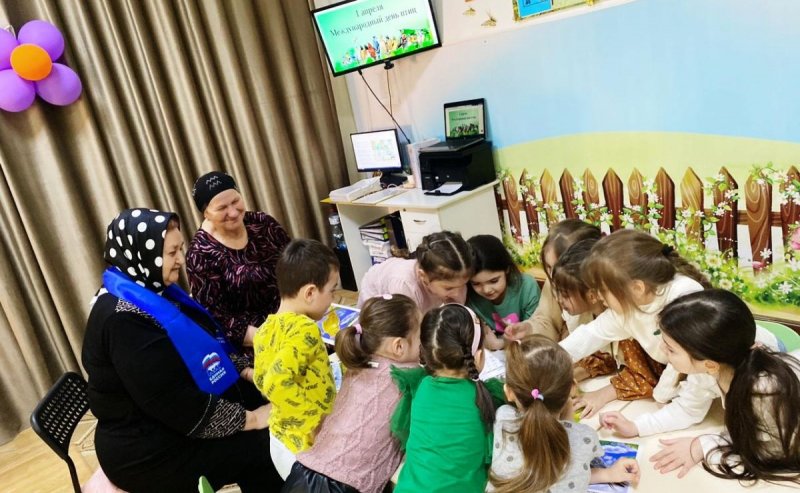 ЧЕЧНЯ. В рамках проекта «Чистая страна» в региональных детских садах провели экоуроки