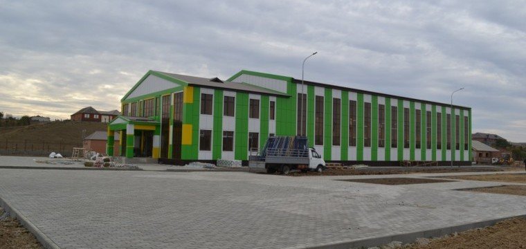 ЧЕЧНЯ. В Урус-Мартане идет строительство нового Физкультурно-спортивного комплекса