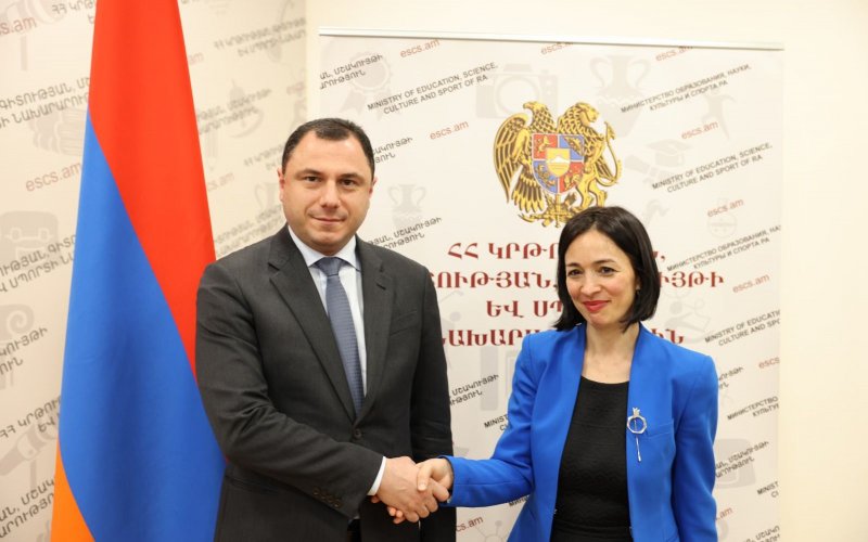 ГРУЗИЯ.  Армения и Грузия обсудили сотрудничество в образовательной сфере
