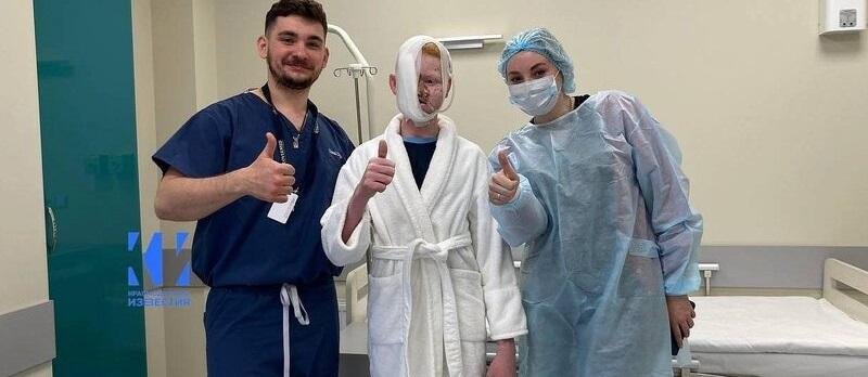 КРАСНОДАР. Краснодарские врачи восстановили лицо молодому сенегальцу, изуродованное в ходе лечения меланомы у него на родине