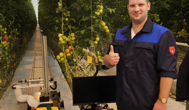 СТАВРОПОЛЬЕ. В СКФУ создали робота для сборки урожая