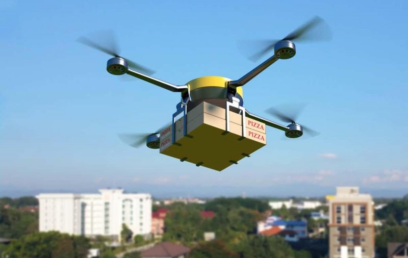 В скором времени доставка еды будет осуществляться дронами
