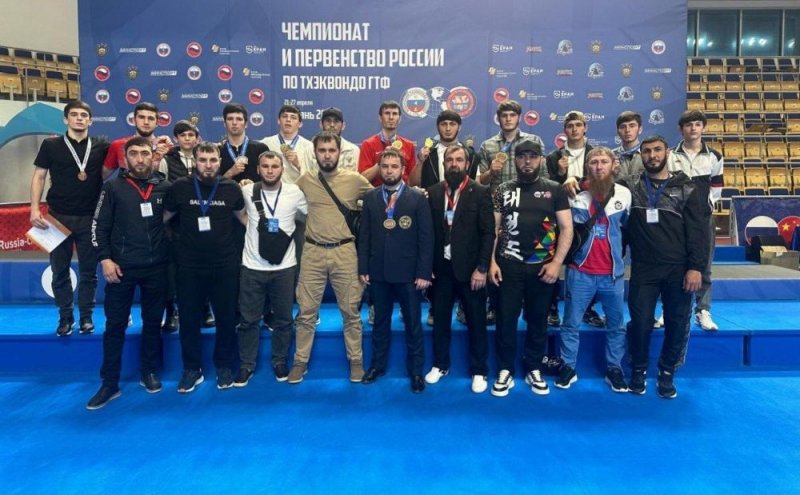 ЧЕЧНЯ. Чеченские спортсмены стали победителями и призерами чемпионата России по тхэквондо