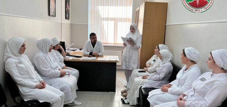 ЧЕЧНЯ. Чеченские врачи приняли участие в лектории по диспансеризации