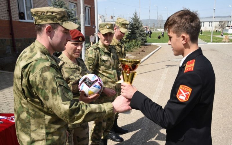 ЧЕЧНЯ. Росгвардейцы в Грозном провели военно-патриотическую игру «Зарница» в Грозном
