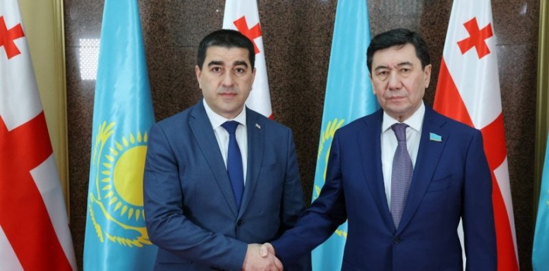 ГРУЗИЯ.  Грузия и Казахстан обсудили перспективы Срединного коридора