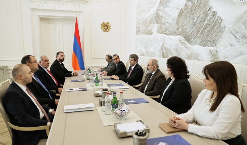 ГРУЗИЯ.  Пашинян и Брегадзе обсудили правовое сотрудничество Армении и Грузии