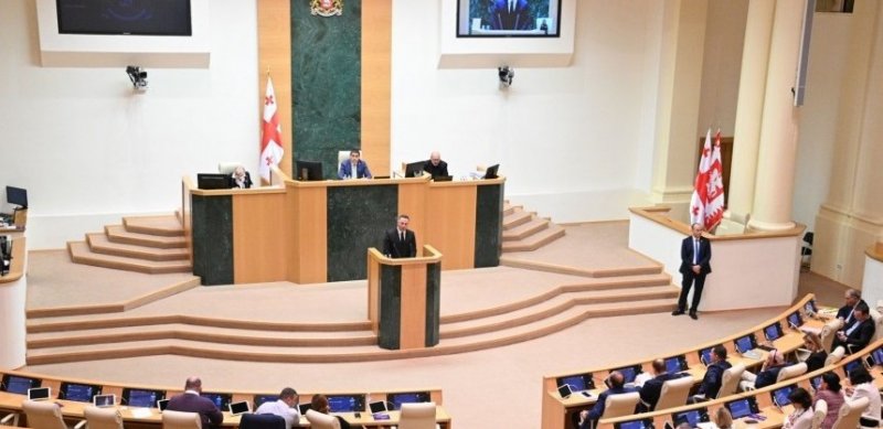 ГРУЗИЯ.  Спикер парламента Грузии удивлен протестам против закона об иноагентах