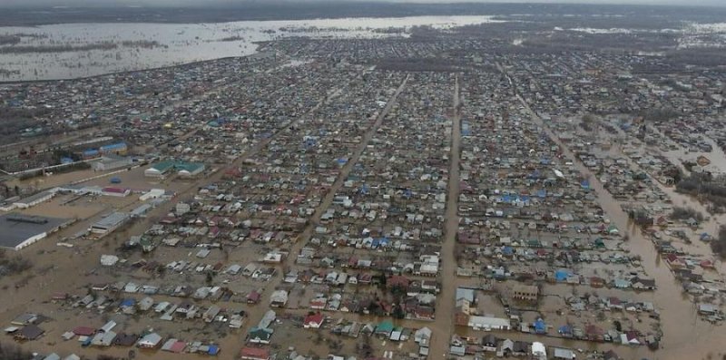 Правительство Оренбургской области заявило о затоплении 10,1 тыс. домов