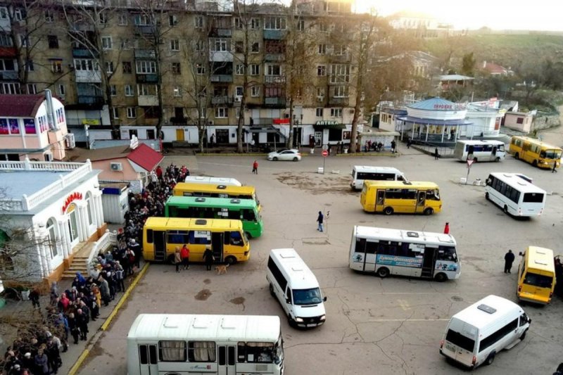 СЕВАСТОПОЛЬ. На Радиогорку в Севастополе запустили бесплатные автобусы