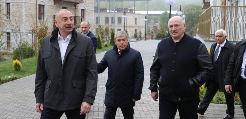 АЗЕРБАЙДЖАН. Ильхам Алиев и Александр Лукашенко побывали в Шуше