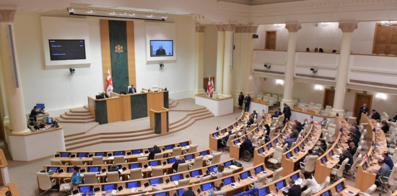 ГРУЗИЯ.  Закон об иноагентах начали рассматривать во втором чтении в парламенте Грузии