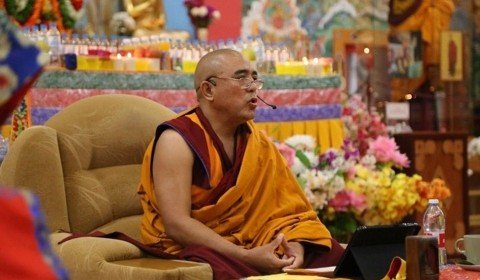 КАЛМЫКИЯ. В РК приняли однодневные обеты по случаю дня рождения Будды Шакъямуни