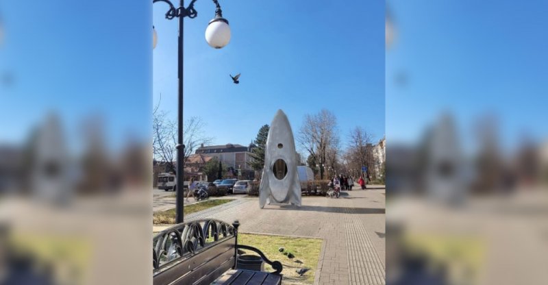 КРАСНОДАР. На Гагаринском бульваре Краснодара установят шестиметровую ракету