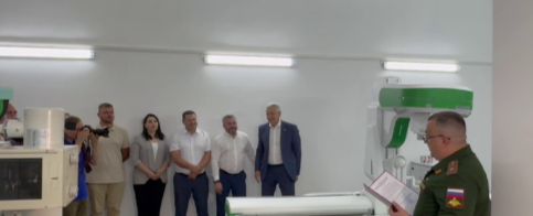 ЧЕЧНЯ. В Астрахани Фонд Кадырова оборудовал кабинеты рентгенологического отделения