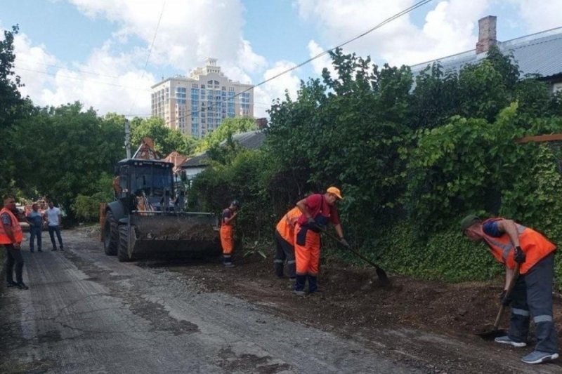 КРЫМ. В Евпатории завершается ремонт тротуаров